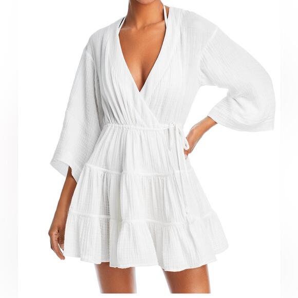 CINQ À SEPT NWT $275  Torey Mini Dress Swim Cover Up S - Picture 1 of 8